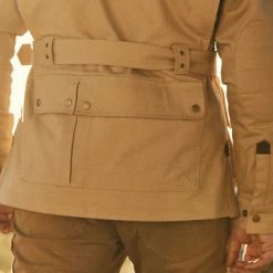 Fuel Motorcycles Safari Motorcycle Jackets - Sand