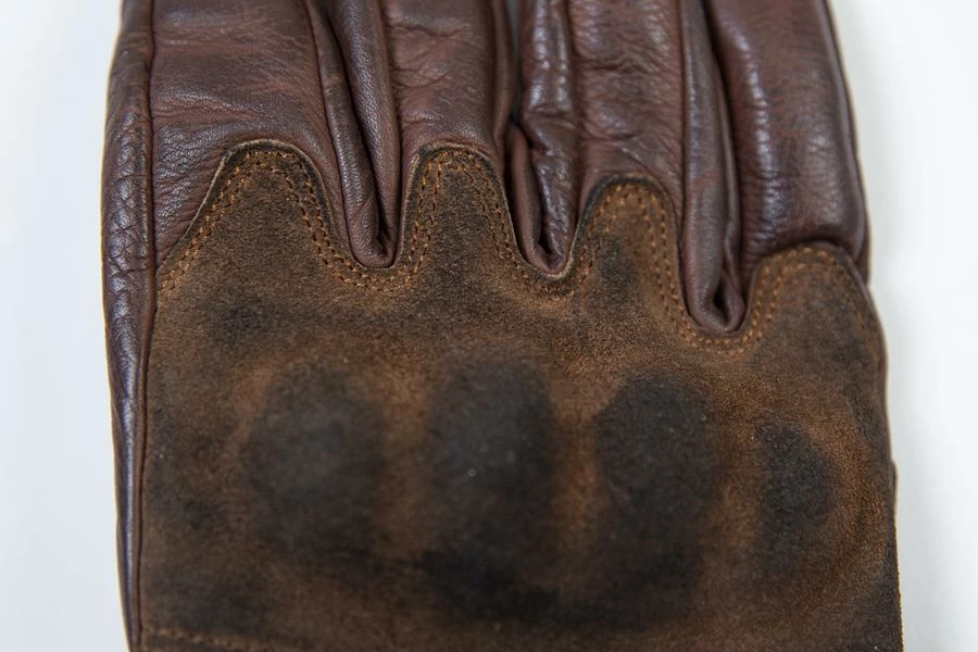 FUEL MOTORCYCLES Fuel Rodeo Gloves - Brown Leather 12 FUEL MOTORCYCLES Fuel Rodeo Gloves - Brown Leather