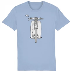 Vickers Motorcycle Company C90 Cub Double-sided Unisex Organic Cotton T-shirt