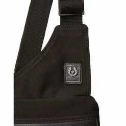 Belstaff Holdster Canvas Bag - Black