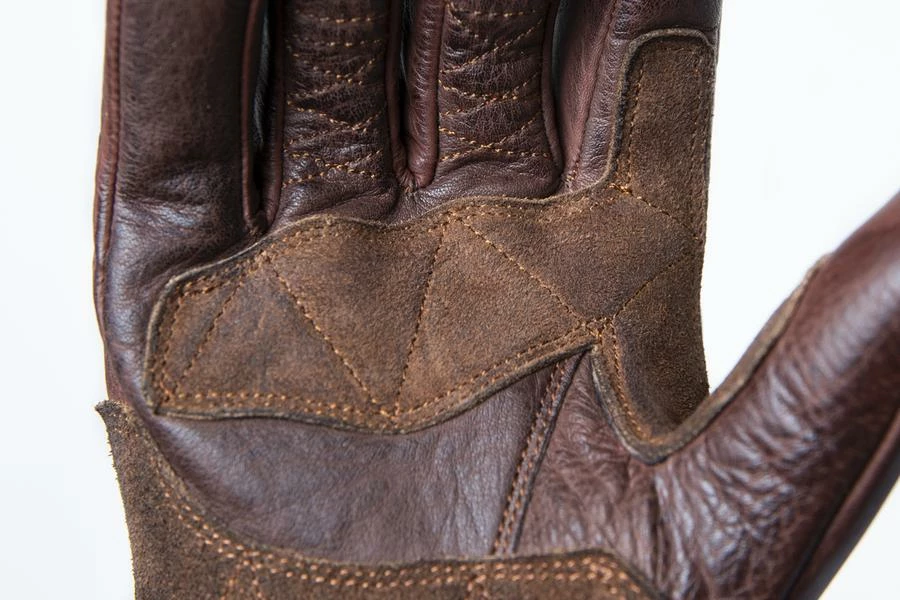 FUEL MOTORCYCLES Fuel Rodeo Gloves - Brown Leather 11 FUEL MOTORCYCLES Fuel Rodeo Gloves - Brown Leather