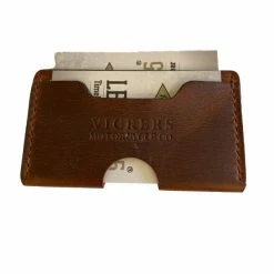 Vickers Motorcycle Company Vickers Motorcycle Co. Leather Card Holder/Wallet