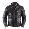 Jackets Helstons Hunt Leather Motorcycle Jacket - Brown