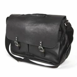 Back Packs/Bags Helstons Atlantic Messenger Bag Lthr