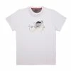 Short Sleeve T's Helstons Motorcycle T-shirt - White