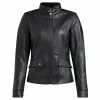 Belstaff Fairing Ladies Leather Motorcycle Jacket