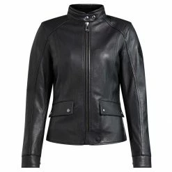 Belstaff Fairing Ladies Leather Motorcycle Jacket
