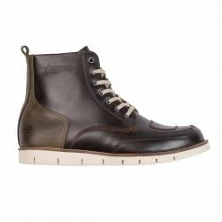 Helstons Liberty Boot - Brown/Khaki Footwear