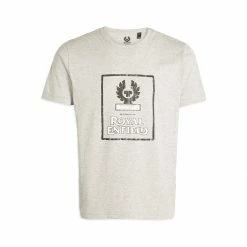 Short Sleeve T's Belstaff Royal Enfield Union T-Shirt - Grey