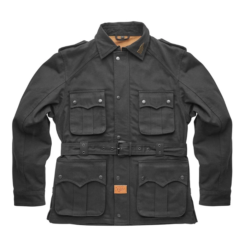 Fuel Motorcycles Fuel - Safari Motorcycle Jackets - Black 1 Fuel Motorcycles Fuel - Safari Motorcycle Jackets - Black