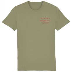 Vickers Motorcycle Company Short Sleeve T's VICKERS MOTORCYCLE Logo T-shirt