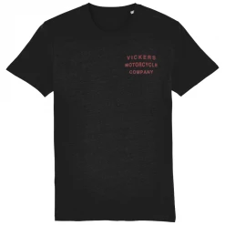 Vickers Motorcycle Company Short Sleeve T's VICKERS MOTORCYCLE Logo T-shirt