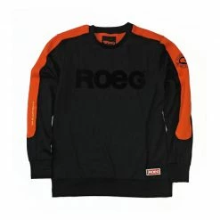 ROEG 'Randy' Mesh Jersey - Black/Orange