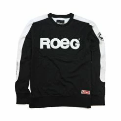 Sweat Shirts ROEG 'Randy' Mesh Jersey - Black/White