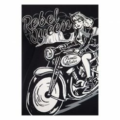 Queen Kerosine Queen Kerosin - Rebel Queen - T-shirt - Black Ladies