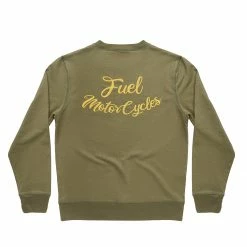 Fuel Motorcycles Fuel Crew Sweatshirt Forest