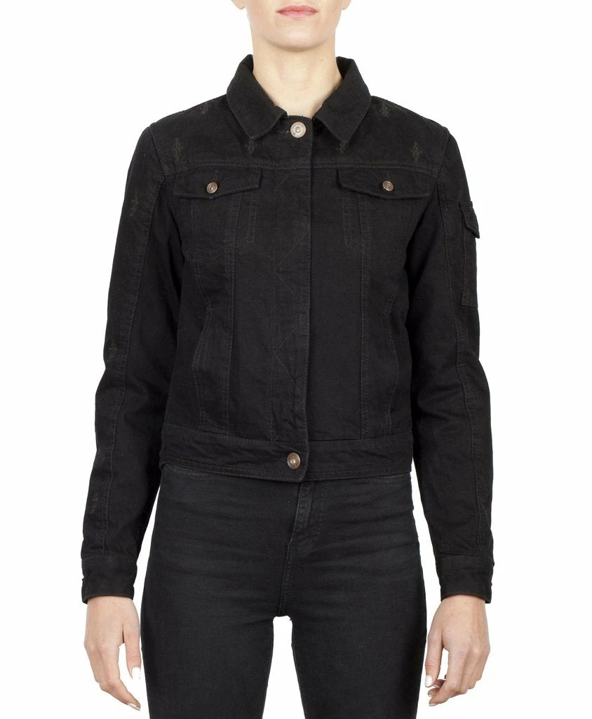 Black Arrow Ladies Nowhere Bound Denim Jacket 1 Black Arrow Ladies Nowhere Bound Denim Jacket