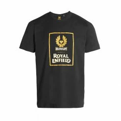 Belstaff Royal Enfield Union T-Shirt - Black Short Sleeve T's
