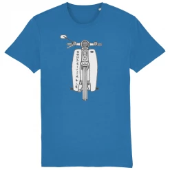 Vickers Motorcycle Company C90 Cub Double-sided Unisex Organic Cotton T-shirt