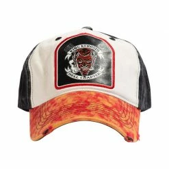 King Kerosin Trucker Cap - Hell Red/white Caps