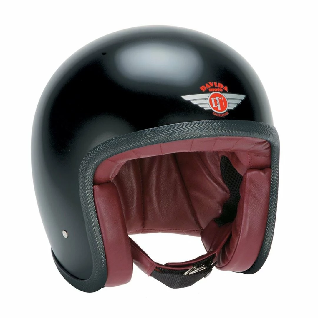 Davida Matt Black Speedster V3 Helmet 93105 3 Davida Matt Black Speedster V3 Helmet 93105