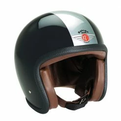 Black Silver Davida Speedster V3 Helmet 93220 Helmets