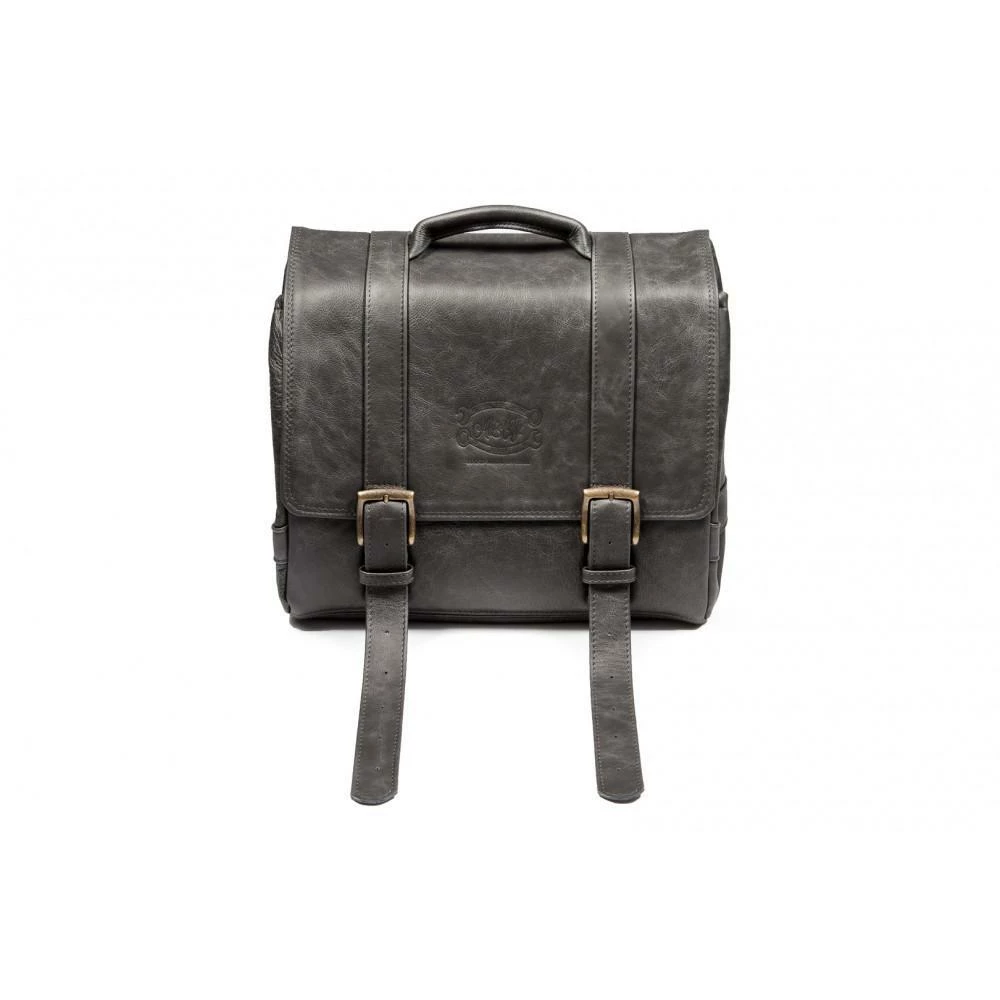 Leather Messenger Bag - Vintage Style - Alo's Luggage