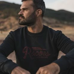 Age Of Glory Vintage Racers Sweatshirt - Black Sweat Shirts