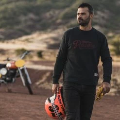 Age Of Glory Vintage Racers Sweatshirt - Black Sweat Shirts