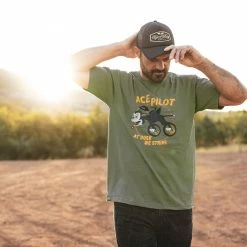 Age Of Glory Ace Pilot T-Shirt Short Sleeve T's