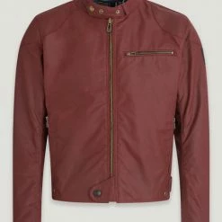 Belstaff Ariel Pro Waxed Cotton Jacket - Racing Red