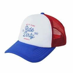 Caps Age Of Glory Ride Dirty Trucker Cap W-R-B