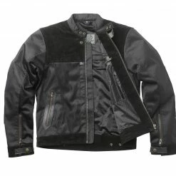 Fuel Motorcycles Fuel ARIZONA Vented Motorcycle Jacket - Black