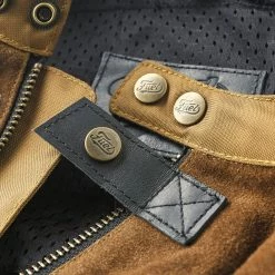 Fuel Motorcycles Jackets Fuel ARIZONA Vented Motorcycle Jacket - Tan