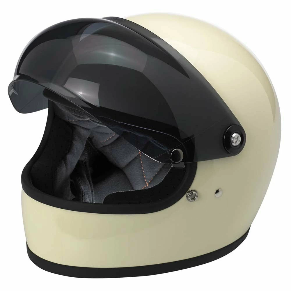 Biltwell Inc Visors Biltwell Gringo S Bubble Visor - Smoke - Anti Fog 4 Biltwell Inc Visors Biltwell Gringo S Bubble Visor - Smoke - Anti Fog