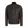 Belstaff Brooklands Leather Motorcycle Jacket Jackets