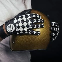 Holy Freedom Bullit Black And White Gloves