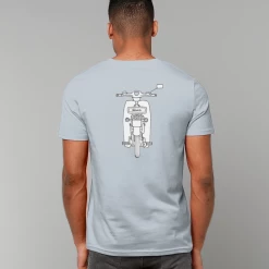 Vickers Motorcycle Company C90 Cub Double-sided Unisex Organic Cotton T-shirt