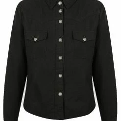 BLACK ARROW Ladies Savannah Riding Shirt - Black