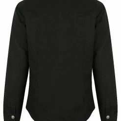 BLACK ARROW Ladies Savannah Riding Shirt - Black