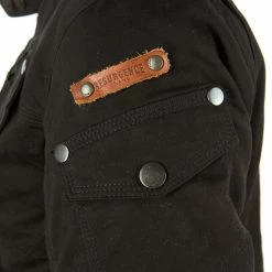 Resurgence Gear Inc. Resurgence Gear Rocker Men's Denim Style Jacket - Black 10 Resurgence Gear Inc. Resurgence Gear Rocker Men's Denim Style Jacket - Black