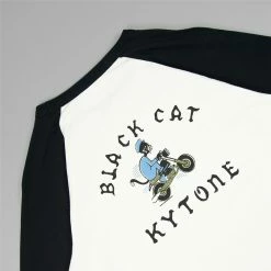 Long Sleeve T's Kytone - Black Cat Long Sleeve T