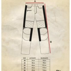 Fuel 'Sergeant' Sahara Pants - Fuel Motorcycles