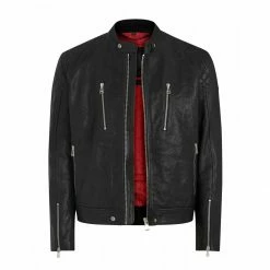Belstaff Cheetham Leather Motorcycle Jacket Jackets