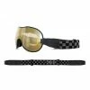 Ethen Cafe Racer Goggles - Black/Grey Check Band