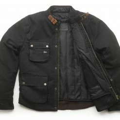 Fuel Motorcycles Fuel Division 2 Motorcycle Jacket - Black Jackets