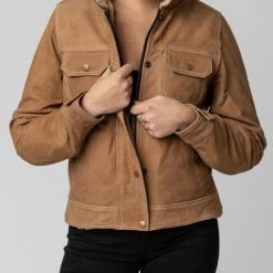 Blackbird Ladies Dakota Nubuck Leather Jacket Jackets 7 Blackbird Ladies Dakota Nubuck Leather Jacket Jackets