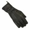 Merlin Darwin Outlast Waterproof Leather & Wax Cotton Motorcycle Gloves - Black