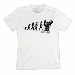 LEGACY85 BIKER EVOLUTION T-SHIRT WHITE