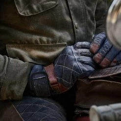 FUEL MOTORCYCLES FUEL - 'Storm' Glove - Blue 7 FUEL MOTORCYCLES FUEL - 'Storm' Glove - Blue